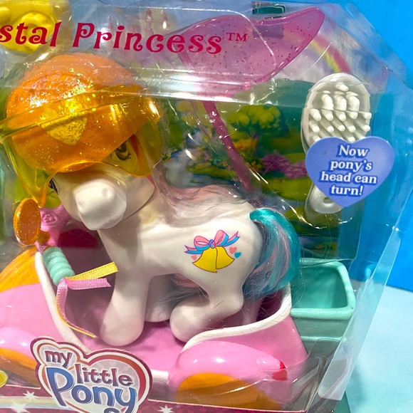 MY LITTLE PONY G3 NWT VTG 2005 CRYSTAL PRINCESS SCOOTIN ALONG WITH LULABELLE - Picture 5 of 16